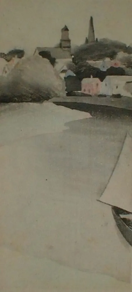 凸版印刷 Dow - Harbor Scene