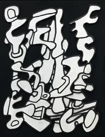 丝网印刷 Dubuffet - ARBORESCENSES I