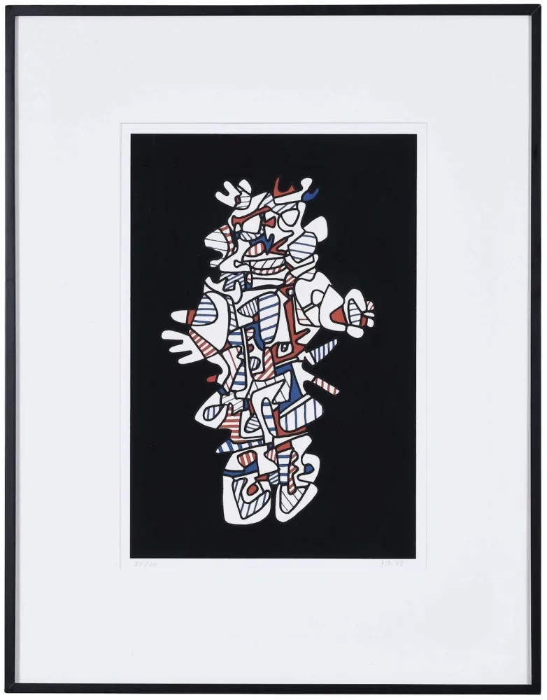 丝网印刷 Dubuffet - Epiphanor