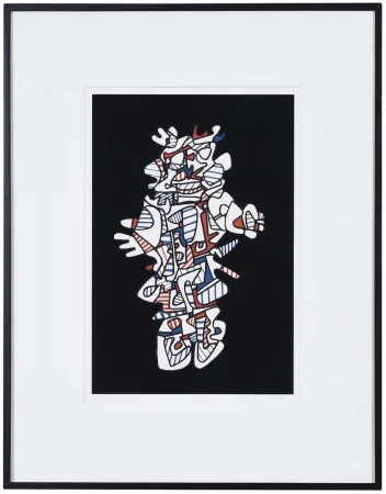 丝网印刷 Dubuffet - Epiphanor