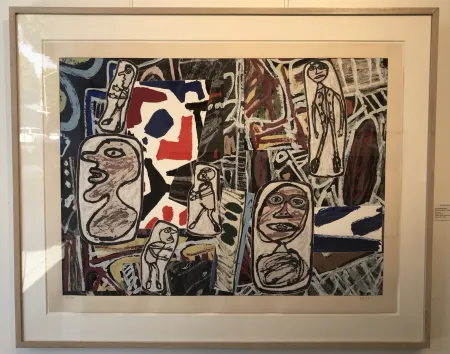 丝网印刷 Dubuffet - Faits Memorables I
