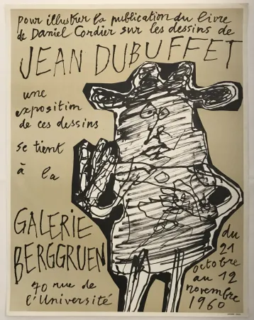 石版画 Dubuffet - Galerie Berggruen