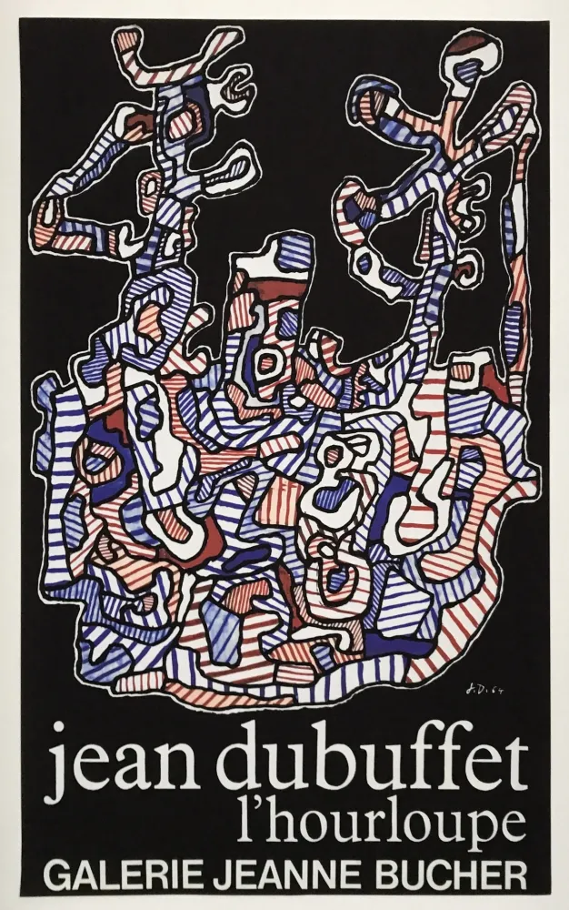 丝网印刷 Dubuffet - Galerie Jeanne Bucher