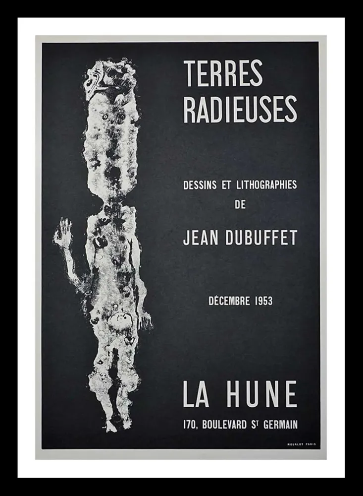 海报 Dubuffet - LA HUNE