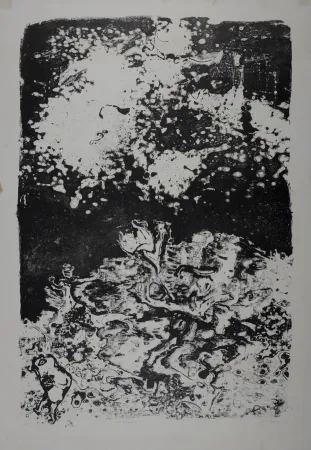 石版画 Dubuffet - Le Ciel étranger, 1953 - Hand-signed