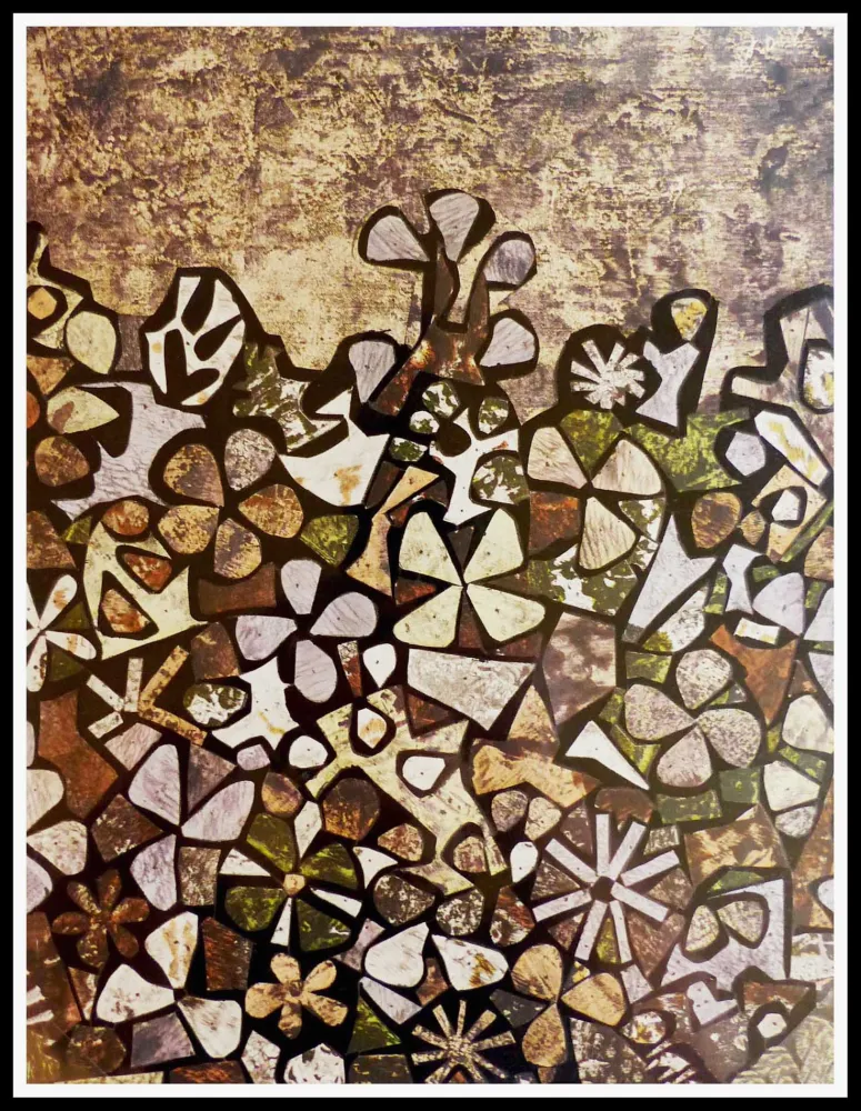 镂版印刷 Dubuffet - LE JARDIN DE QUITE-VITE