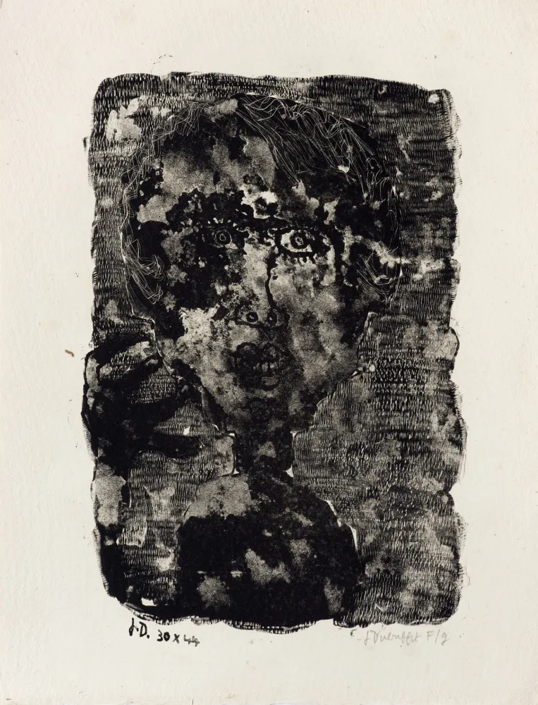 石版画 Dubuffet - Sophisticated lady