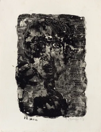 石版画 Dubuffet - Sophisticated lady