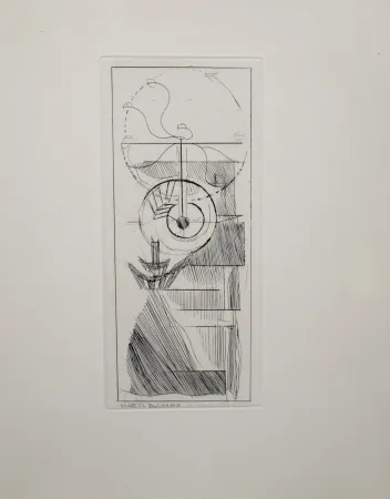 版画 Duchamp - Coffee Mill, 1947