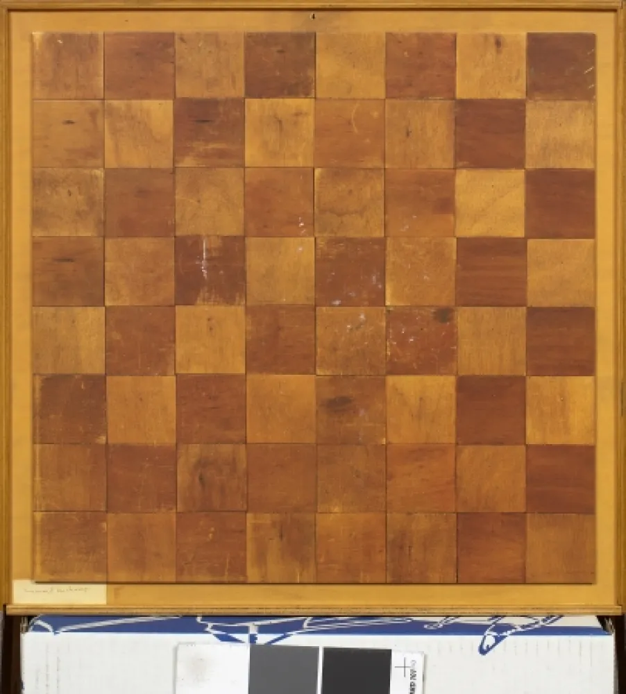 复数作品 Duchamp - Echiquier