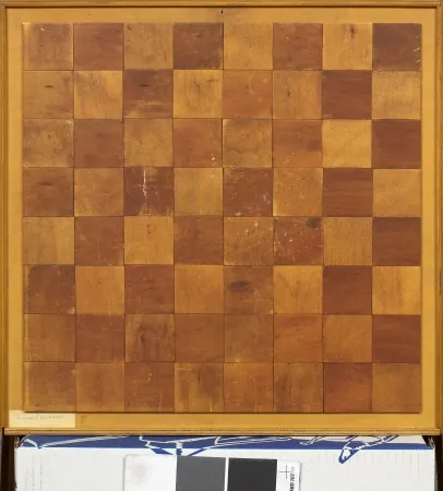 复数作品 Duchamp - Echiquier