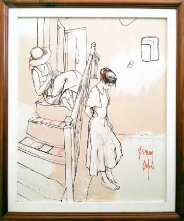 无技术 Dufour  - Les filles sur les escaliers