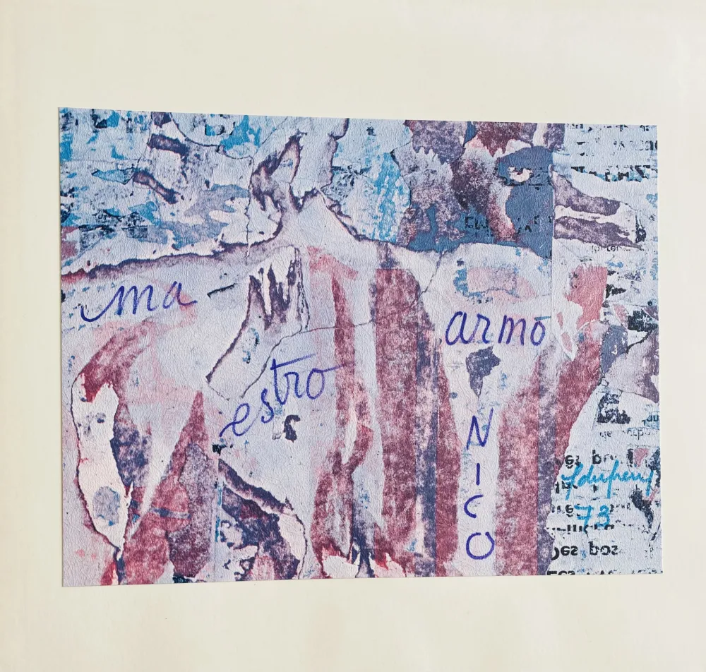 复数作品 Dufrêne - Ohne Titel aus Les Nouveaux Réalistes