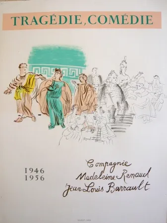 海报 Dufy - Affiche Tragédie Comédie 