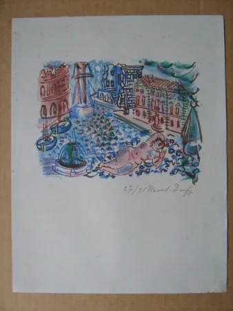 无技术 Dufy - Eloge de Raoul Dufy. Orné de gravures originales.