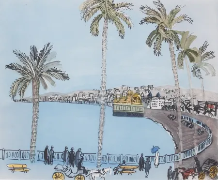 飞尘腐蚀法 Dufy - La baie des Anges a Nice
