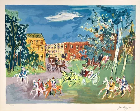 石版画 Dufy - La Promenade