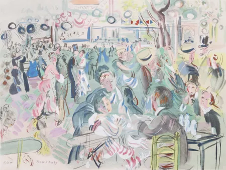 镂版印刷 Dufy - Le Moulin de la Galette