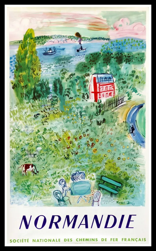 石版画 Dufy - NORMANDIE