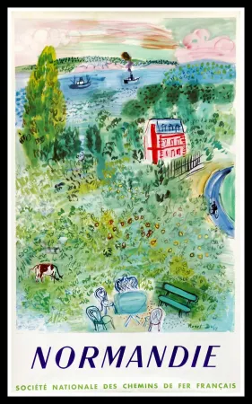 石版画 Dufy - NORMANDIE