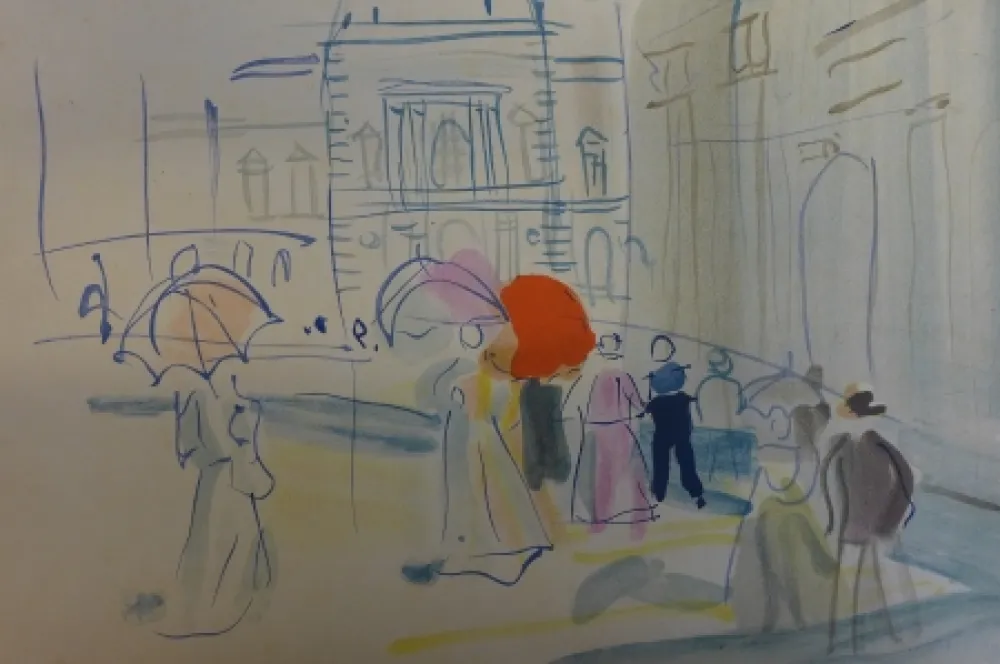 石版画 Dufy - Sans titre