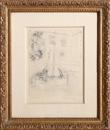 版画 Dufy - The Fountain of Venice