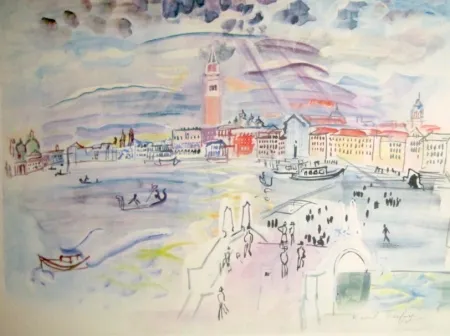 胶版印刷 Dufy - Venise