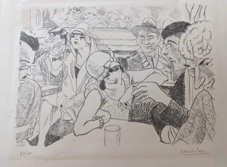 石版画 Dulac - Initiation