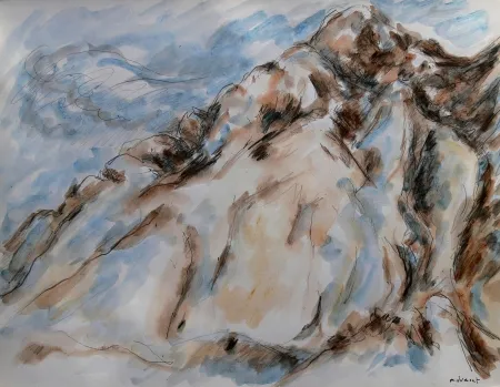 无技术 Dumont - Les Alpilles en hiver - The Alpilles in winter - Provence / France