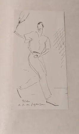 版画 Dunoyer De Segonzac - Le Sport. Eaux fortes, dessins et croquis par André Dunoyer de Segonzac.