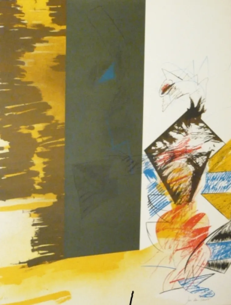 石版画 Duran Benet - BELIZE 5