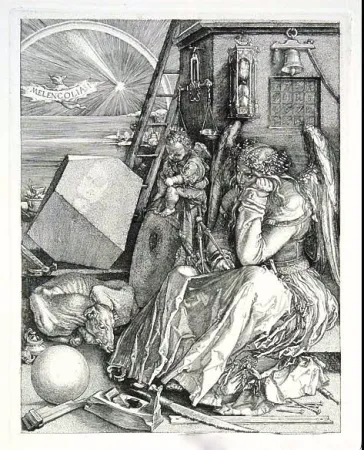 版画 Durer - La mélancolie