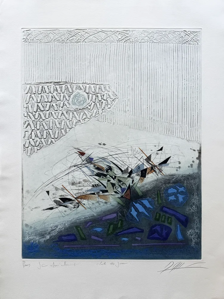 金刚砂版画 Dussau - Clarté des jours