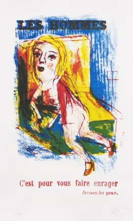 石版画 Dutertre - C'est pour vous faire enrager