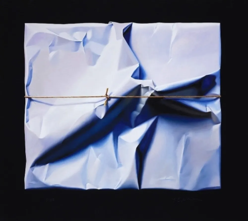 数码版画 Edelmann - Balance between grey and blue