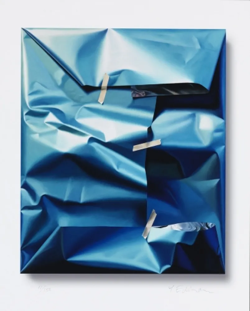 数码版画 Edelmann - Detection of blue Vibration