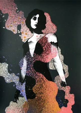 丝网印刷 Eelus - Conjuring (hand finished edition)