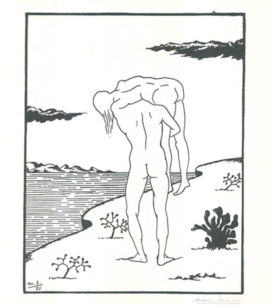 石版画 Eemans - Untitled