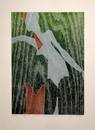 木刻 Eggenschwiler - D. n. Jahr erscheint