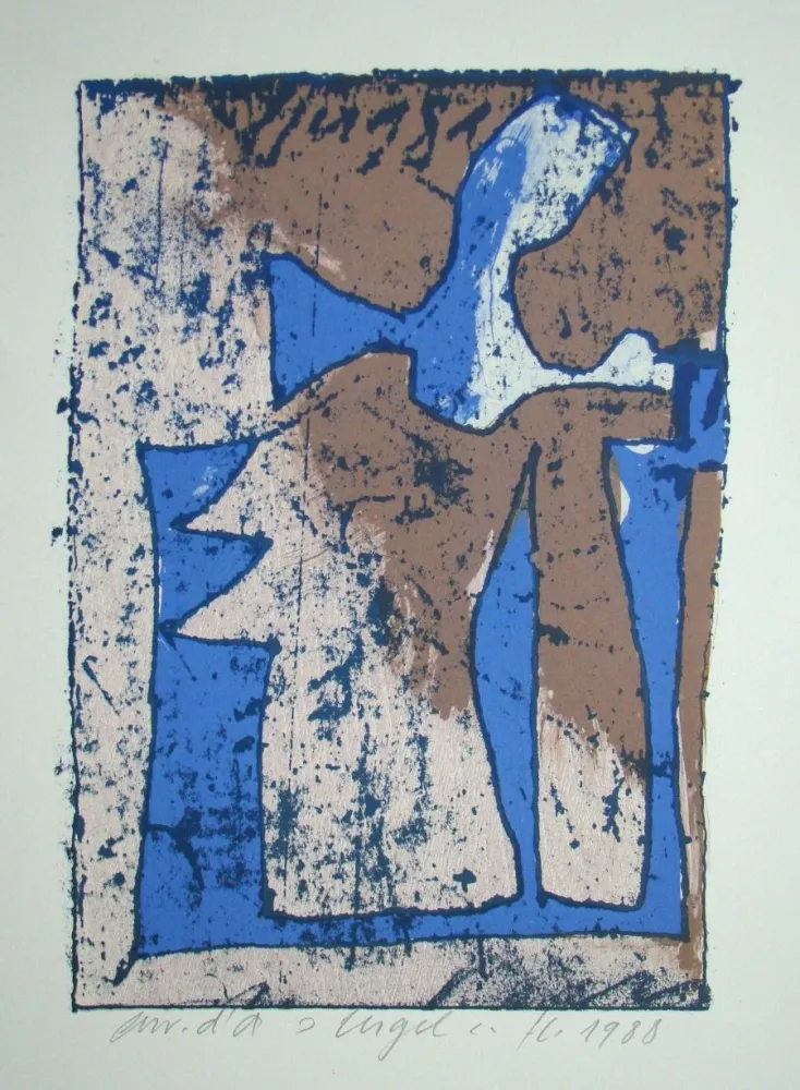 木刻 Eggenschwiler - Engel