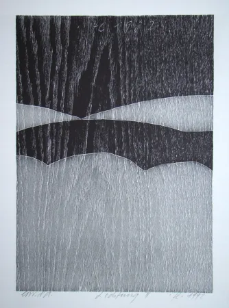 木刻 Eggenschwiler - Lichtung II.