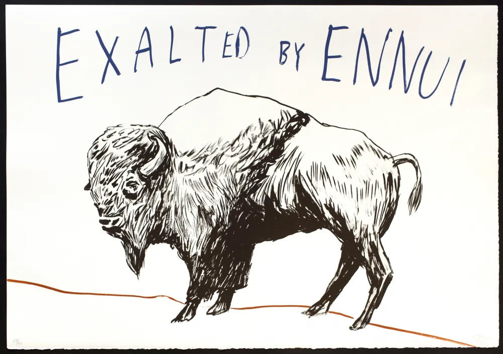 石版画 Eggers - Exalted by Ennui