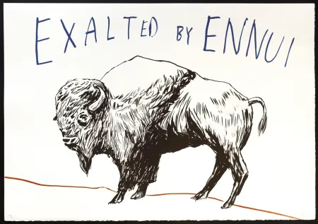石版画 Eggers - Exalted by Ennui