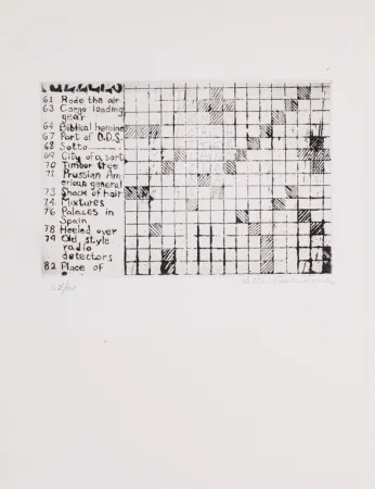 蚀刻版画 Eisenhauer - Untitled