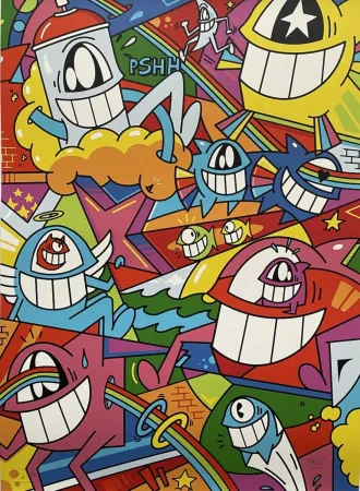 丝网印刷 El Pez - Catch the Stars (Standard Edition III)