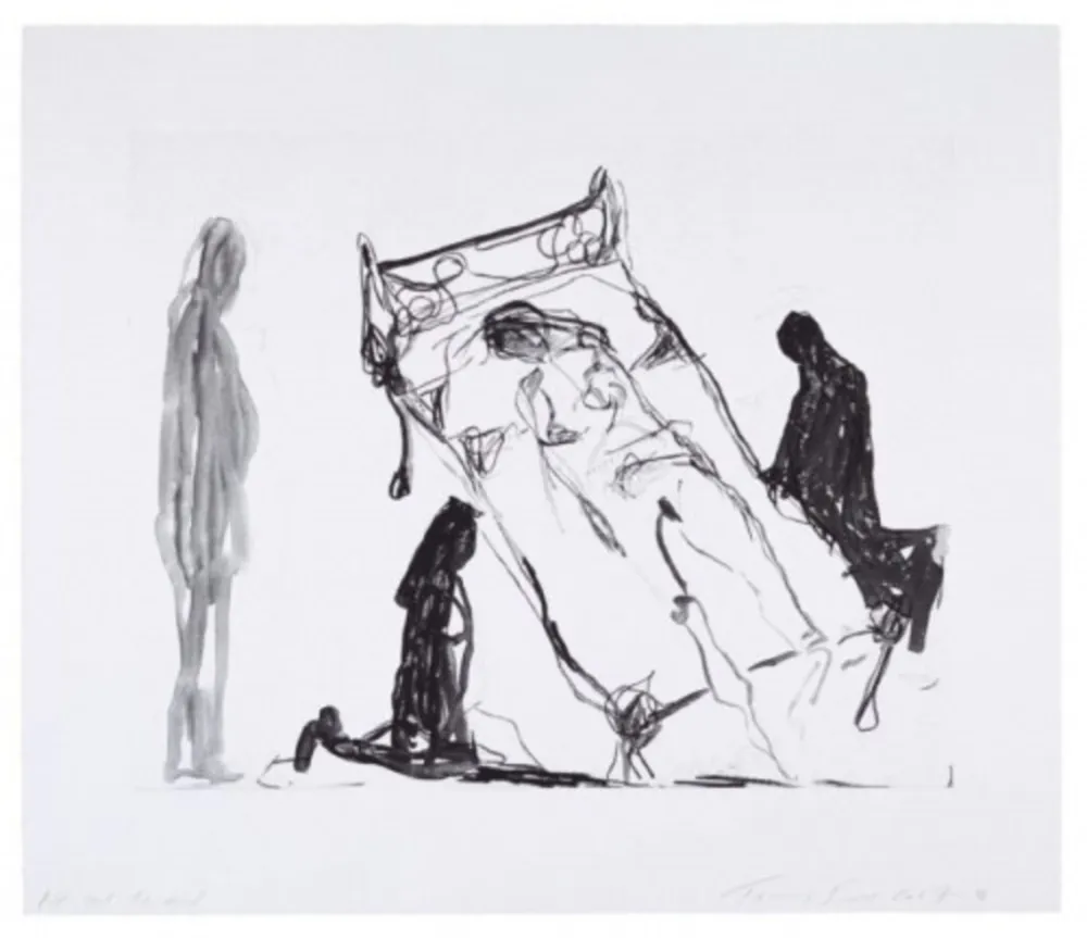 石版画 Emin - Not Yet the End