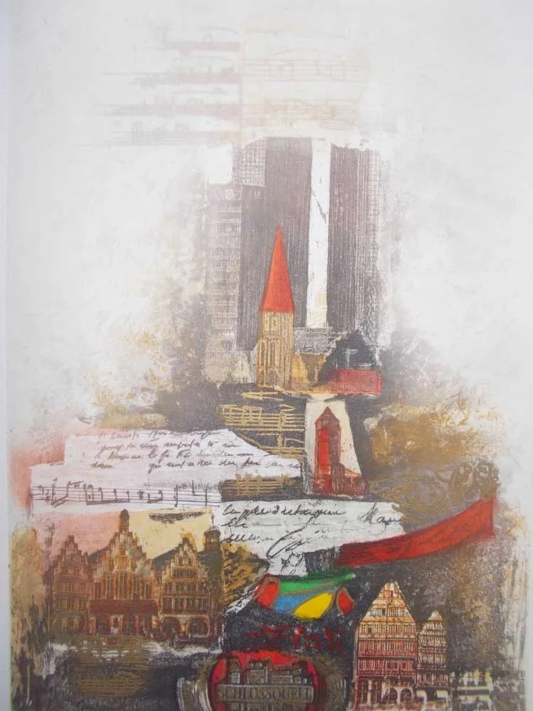 版画 Engel - Francfort