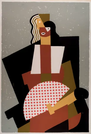 丝网印刷 Equipo Cronica - Abanico de lunares