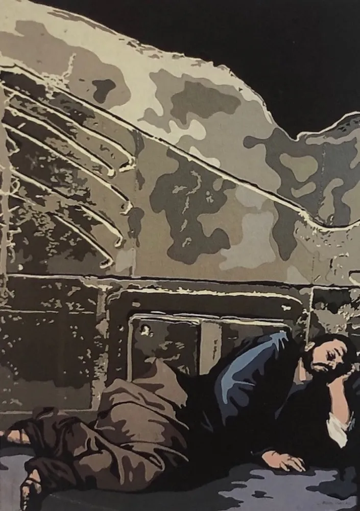 丝网印刷 Equipo Cronica - El sueño de Jacob