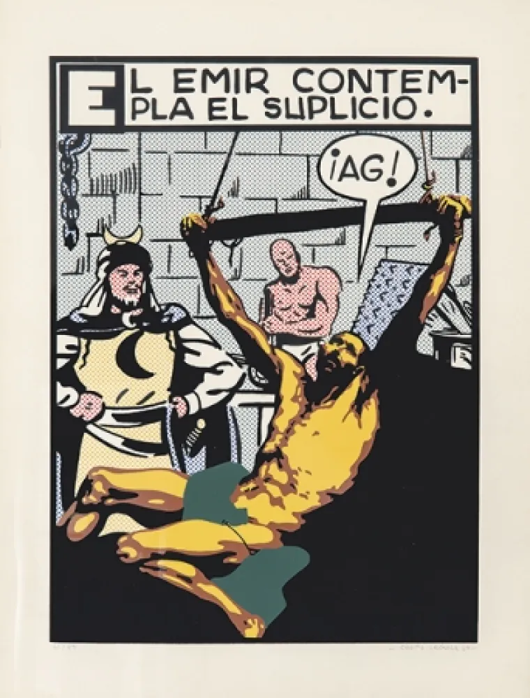 丝网印刷 Equipo Cronica - El suplicio